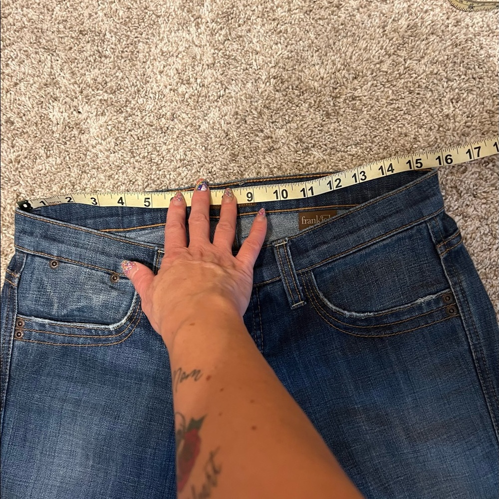 Frankie B Stud Pocket Bootcut Jeans Size 29 - Picture 4 of 8